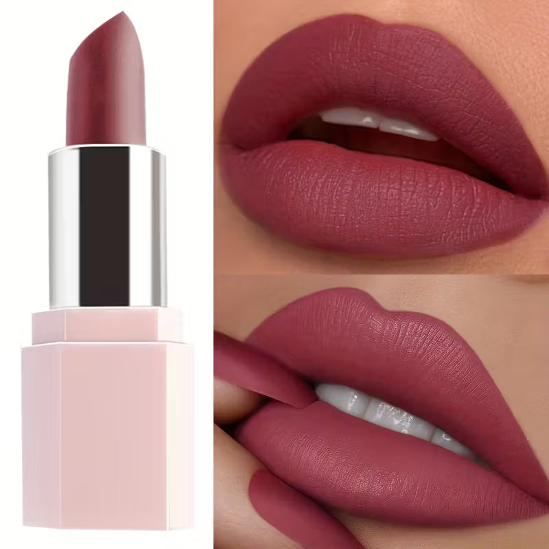 Long-lasting matte lipstick