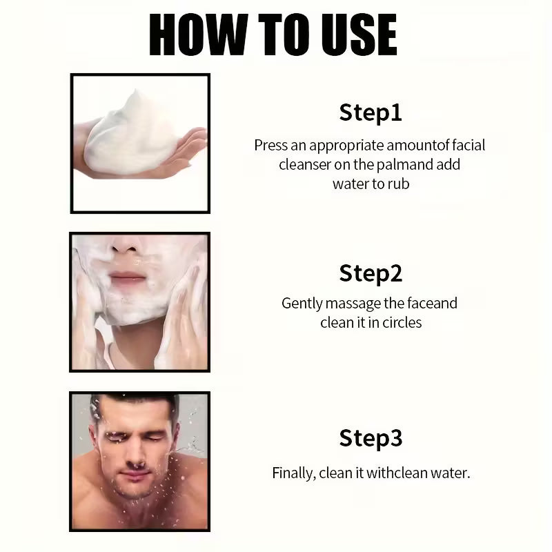 Black Bamboo Charcoal Exfoliant for Men