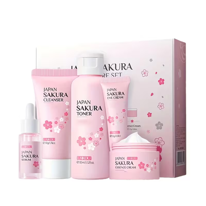 5pcs Sakura Hydrating Skincare Set