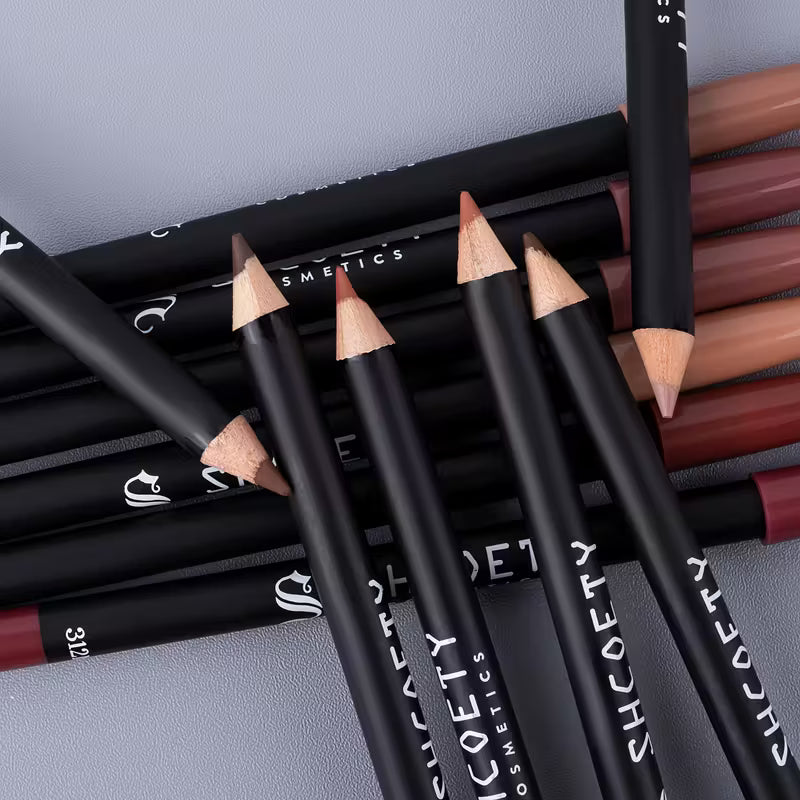 Matte Long Lasting Nude Lip Pencils