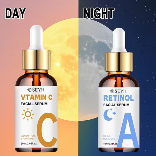 Day and night skin serum